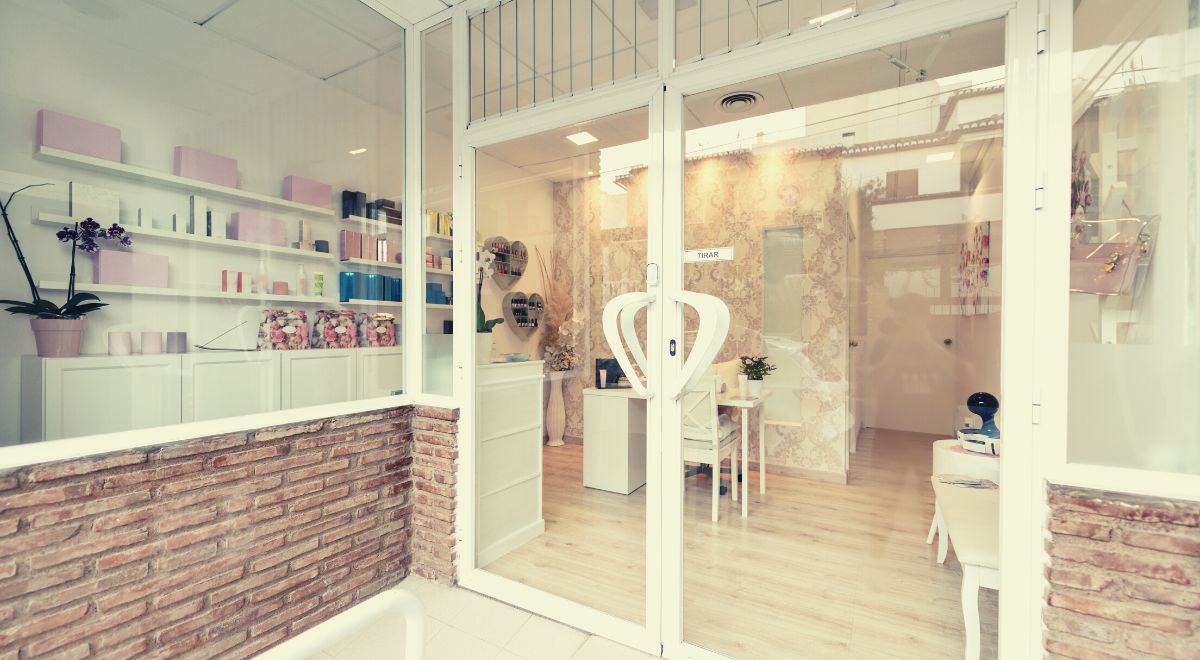 Entrada del estudio Bella Bell Estética